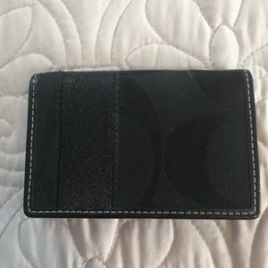 Coach card case